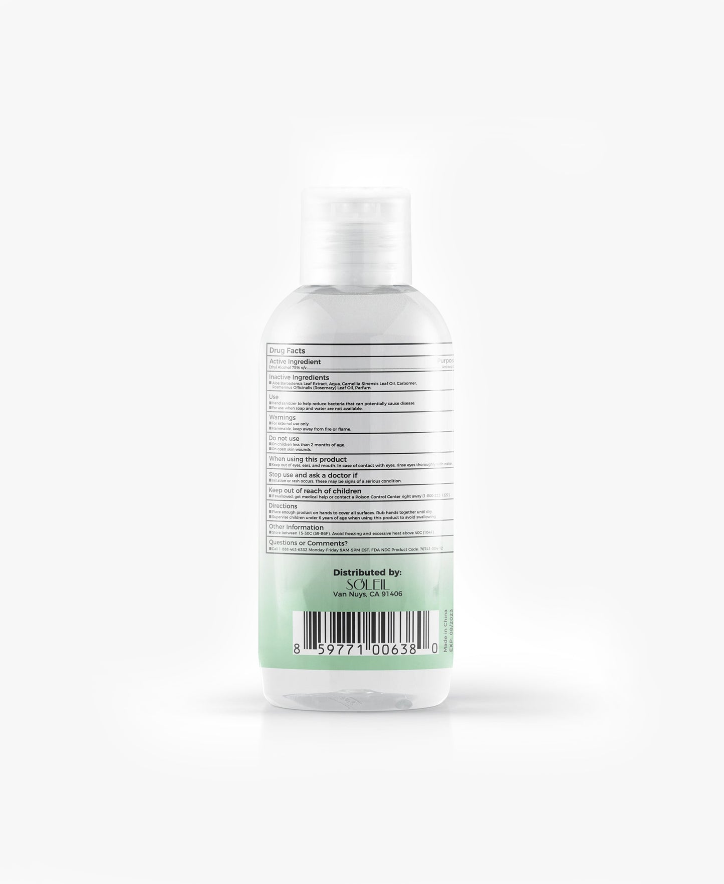 Rinse Free Sense Hand Sanitizer