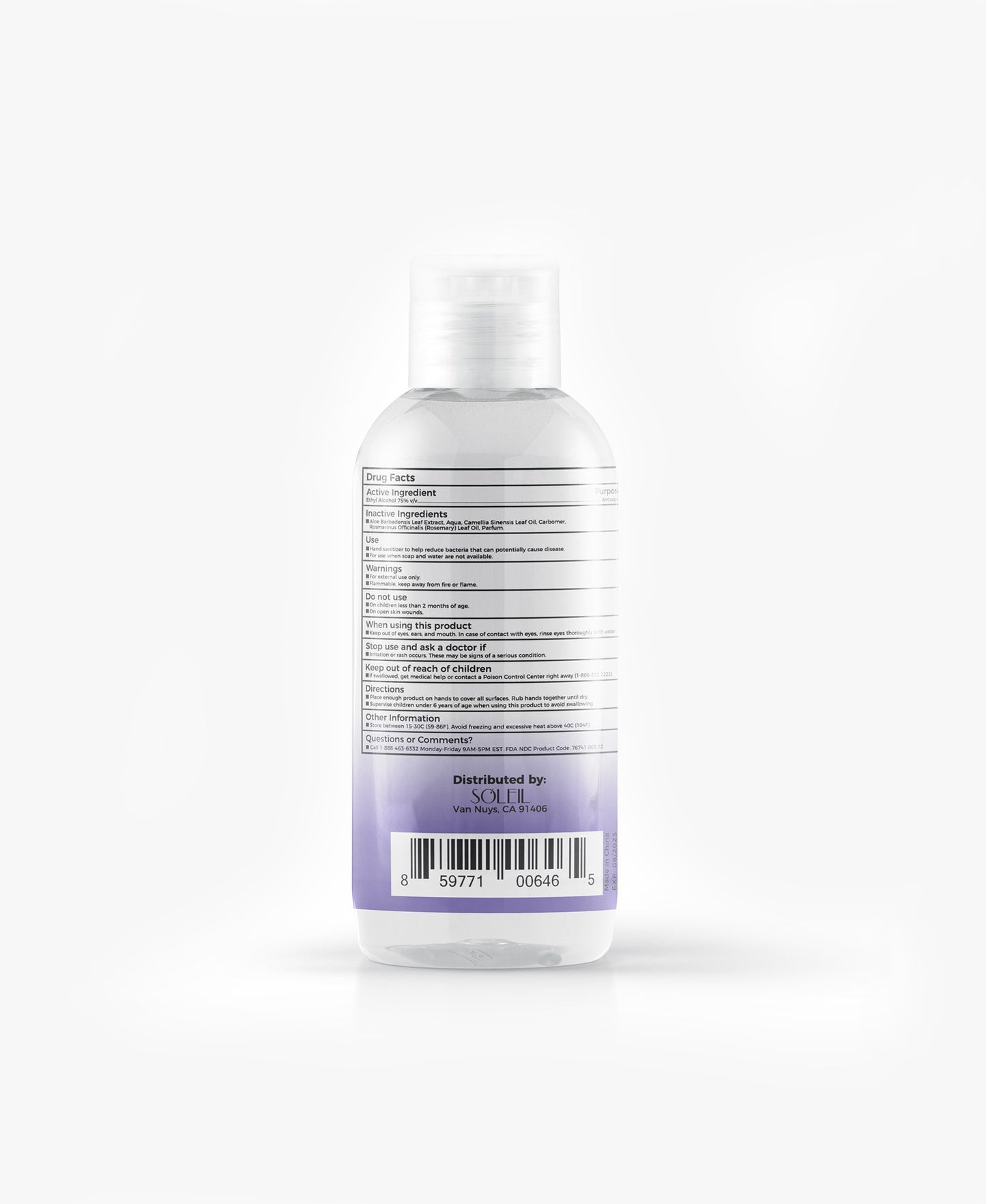 Rinse Free Sense Hand Sanitizer