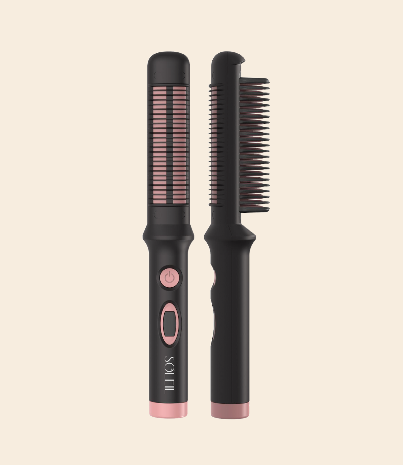 Soleil Professional Set Flat Iron & Comb deals