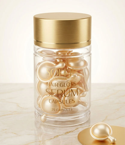 Hair Gloss Serum Capsules
