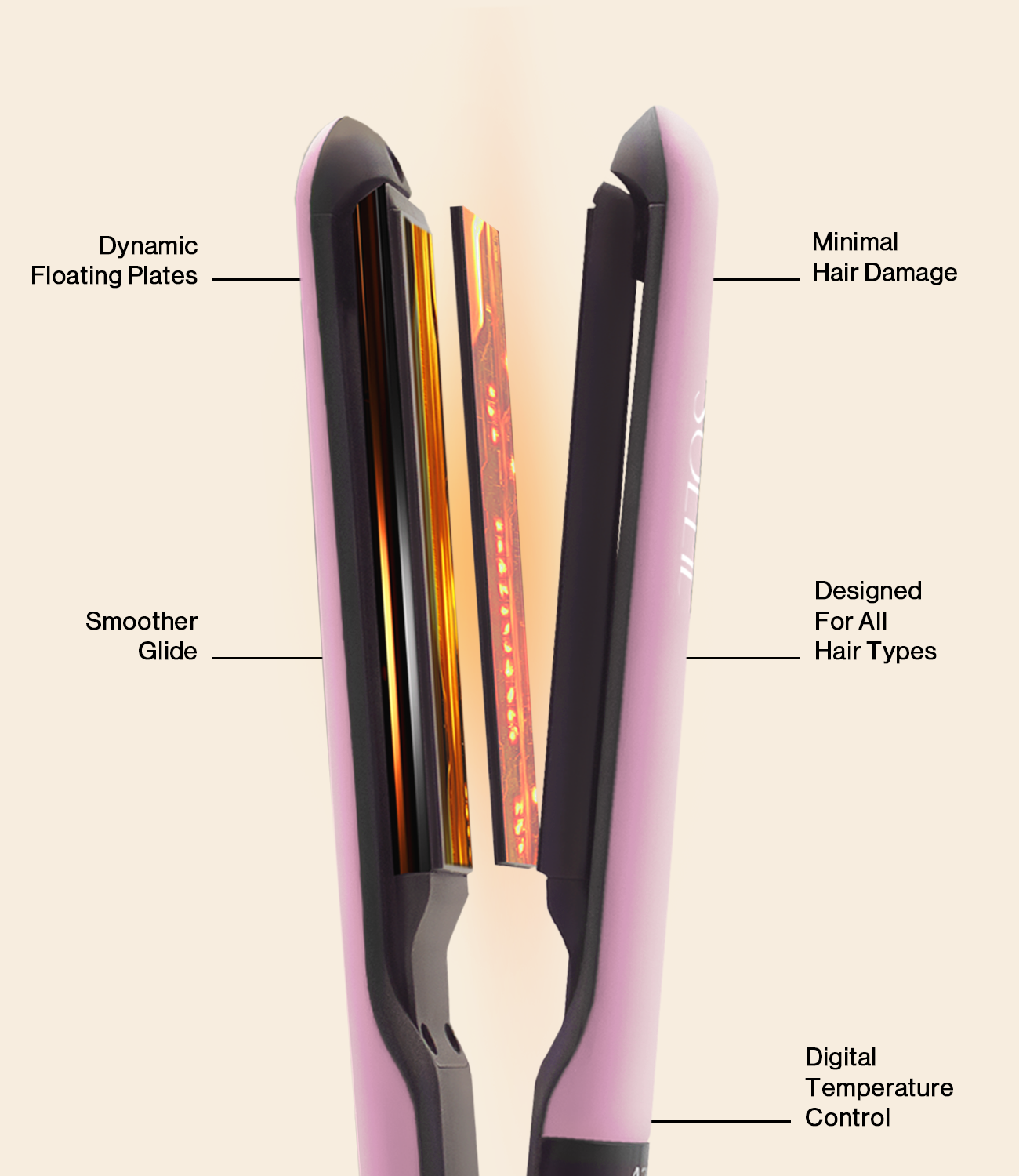 Dynamic Flat Iron (Baby Pink)