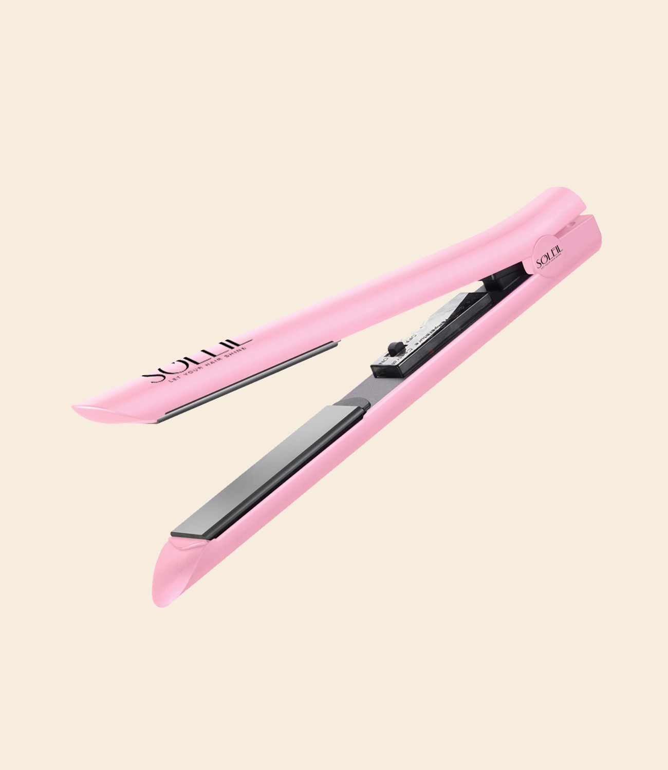 Metallic\Rubberized Flat Iron