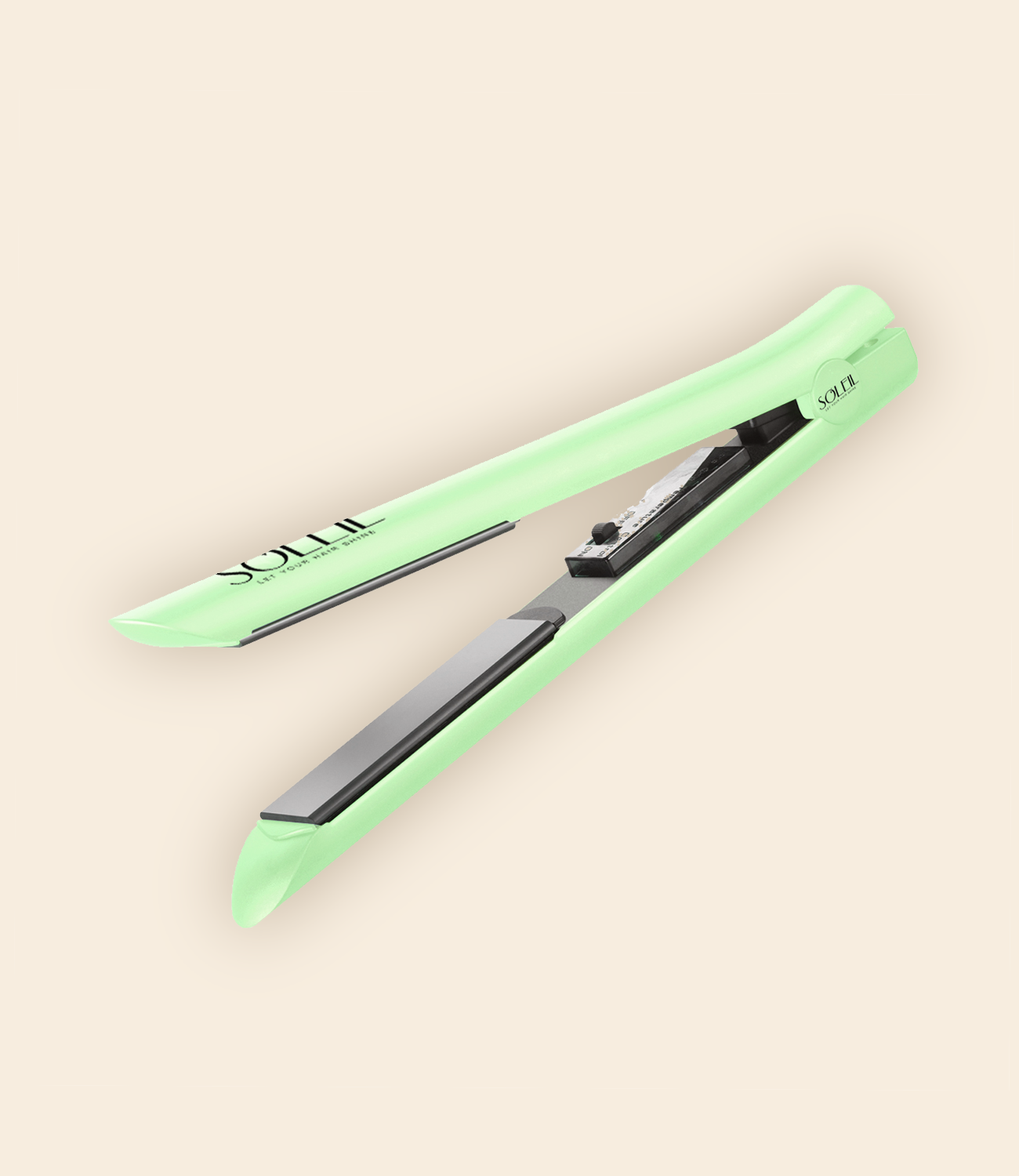 Metallic\Rubberized Flat Iron